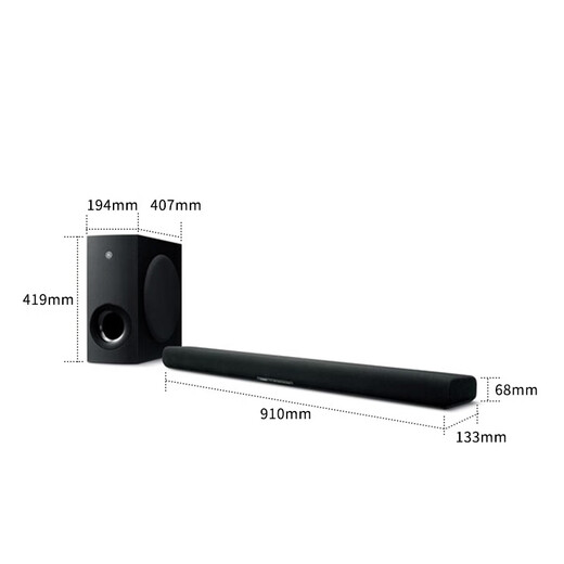 Yamaha ATS-B400 Dolby Atmos TV Echo Wall Bluetooth Speaker Wireless Subwoofer Living Room Home Theater Home Computer Audio