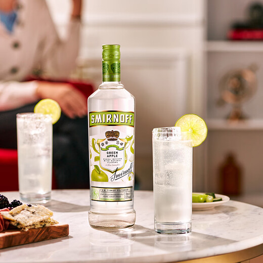Smirnoff Vodka Apple Flavor Distilled Liquor Cocktail Mojito Mojito Base Liquor 700ml