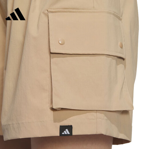 阿迪达斯（adidas）裤子女裤 2025夏季新款运动裤健身训练跑步锻炼舒适透气梭织短裤 JL9274 S