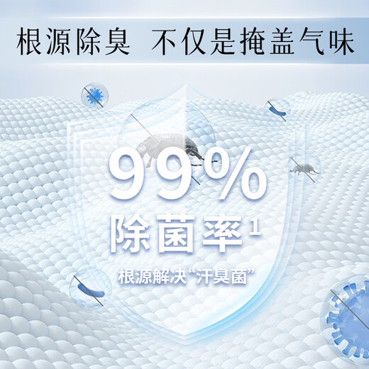 花王同质娜依柔运动洗衣液880g阴干不臭强力去污除菌持久留香 【体验装】880g*1瓶