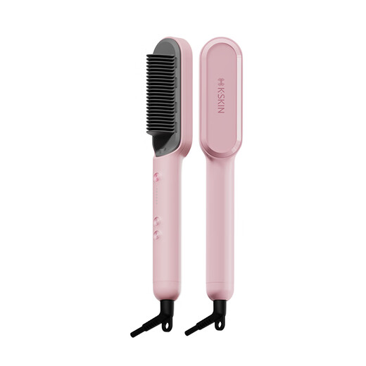 Jindao hair straightening comb with negative ions to improve frizz Yang Chaoyue's same style high cranium fluffy comb splint curling wand artifact KD370 powder birthday gift travel essential