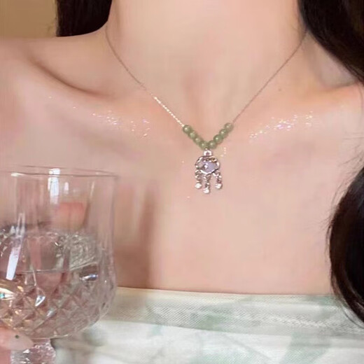 Zaoji (Zaoji) Retro neuer chinesischer trojanischer Pferd Perlen Halskette für Frauen im Sommer im Sommer im Sommer im Sommer im Sommer im Sommer -Halsketten -Accessoires -Accessoires -Accessoires X2694 der Sommerstil
