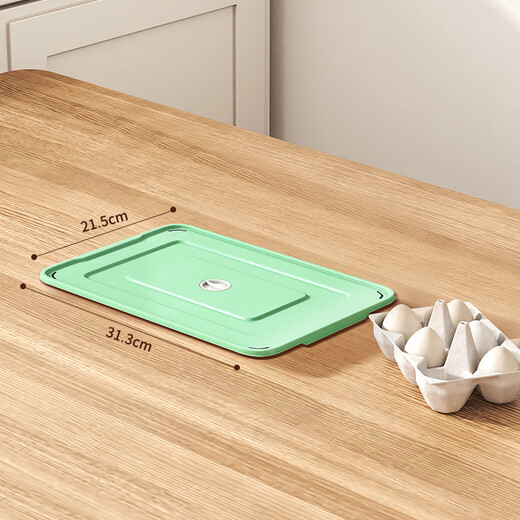 Enshousu household refrigerator dumplings freezing special dumpling tray fresh-keeping multi-layer quick-frozen wonton dumpling storage box pp+ special for freezing transparent color 1 layer to lock freshness and prevent odor transfer, one layer and one cover