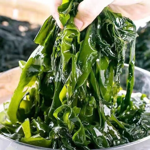 Salted wakame, fresh kelp salad, kelp seedlings, hot pot soup ingredients, first-class wakame sprouts, salted wakame 500g, 1 pack