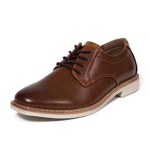 Deer Stags Boys Marco JR Oxford Shoes, Brown, 1.5 Little Kid, Brown Brown 1.5 Little Kid
