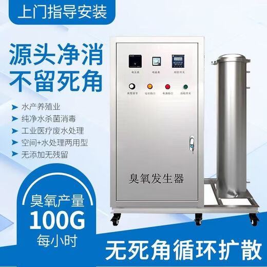 Jesas ozone generator high concentration ozone machine swimming pool water aquaculture water sewage pipe water supply space air sterilization and deodorization equipment F03-50G air source