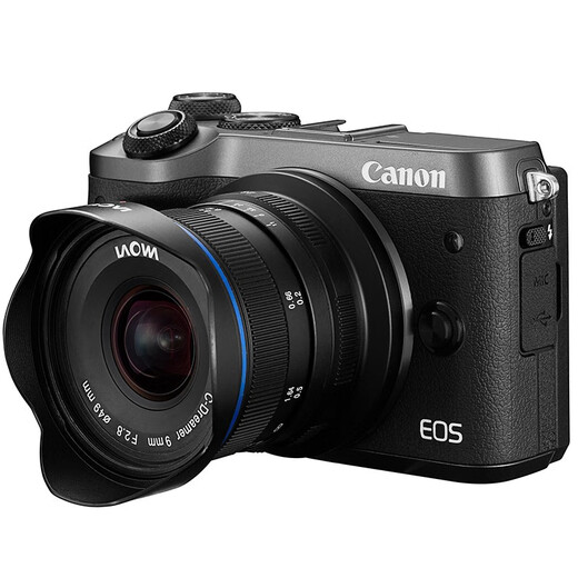 老蛙(LAOWA) 9mm F2.8 超广角半画幅镜头 黑色 大疆DL卡口