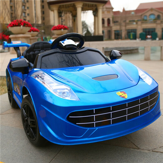Love children's electric car four-wheel car can sit in a person's remote control car self-driving 1-3 year old children's electric toy car supreme white dual drive + remote control + leather seat