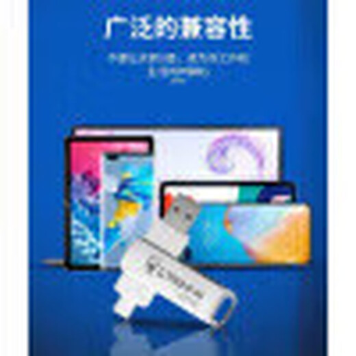 Jintuton USB flash drive for mobile phone and computer dual-use vivo Hongmeng dual interface Android high-speed metal customization 1T silver 1000 G