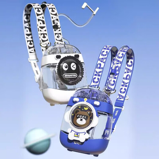 Милая детская чашка для воды Aikes, летняя соломенная чашка, прямая чашка для питья, специальная новая модель для школы на открытом воздухе, подлинный пищевой сорт США 3527, розовый, 1000 мл, импортный материал