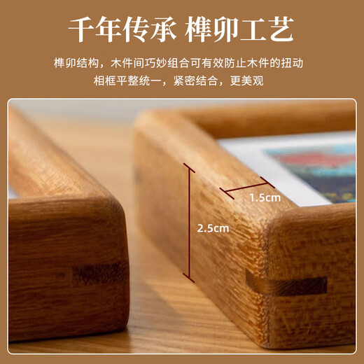 12 sellos del zodiaco marco de fotos de madera maciza 1980-2025 conmemoración del regalo de cumpleaños * caja de regalo de cumpleaños de alta gama para mejores amigos y amigos + bolsa de regalo de teca de 6 pulgadas