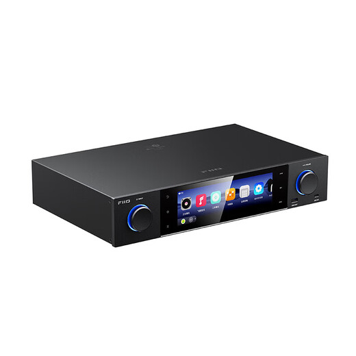 FiiO S15 Desktop HD Streaming Media Decoding Amplifier All-in-One Player Digital Turntable Black