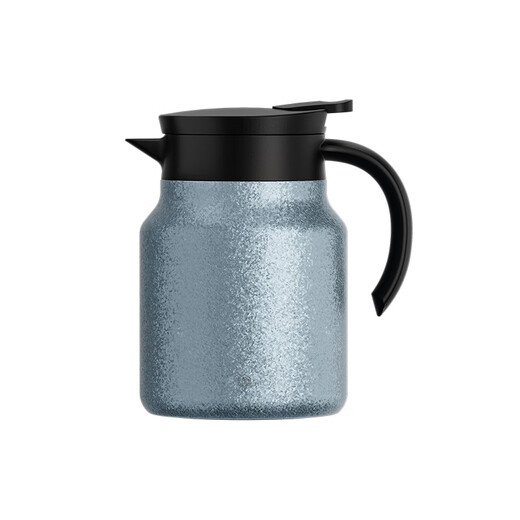 Kyoto Tokyo stewed teapot pure titanium liner teapot titanium tea tea water separation insulation kettle stuffy teapot sapphire blue 1L