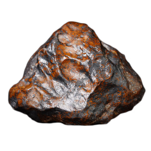 Chuxu natural meteorite raw stone impact stone iron meteorite collection fine play ornaments handle piece fidelity meteorite strong magnet meteorite weight greater than 100g