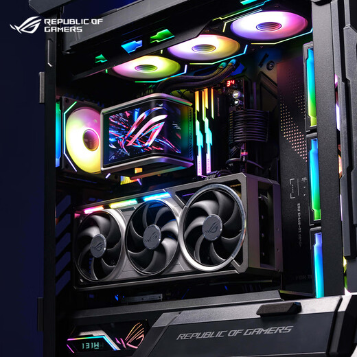 ASUS RTX5090 Night God graphics card 9800X3D 9950X3D host ROG Family Bucket Genesis God flagship host desktop e-sports game console assembly machine computer complete machine R9 9950X3D+RTX5090 Night God丨Three