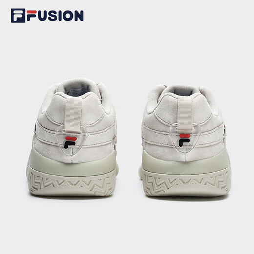 FILA Men's Shoes Basketball Shoes Low-top Sports Shoes Casual Shoes Dad Shoes Oatmeal Color-OM 41