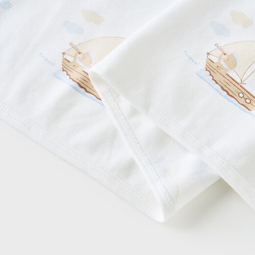 Tongtai (TONGTAI) baby swaddle pure cotton baby swaddle newborn blanket cover quilt anti-jump wrap cover blanket bear 85x85cm