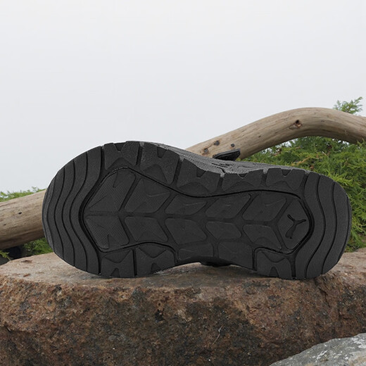 Puma official authentic children's shoes children's sandals and slippers, toe-cap shoes, breathable and comfortable black-Puma white 28