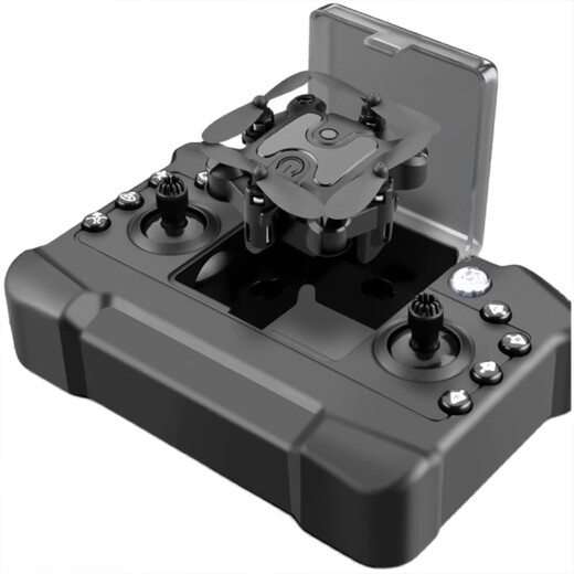 Time Bird Drone Mini Photographie Aérienne Quadricoptère Professionnel Élève de l'école Primaire Télécommande Avion Entrée Hélicoptère Jouet pour Enfants h Niveau 8K Pixel Double Caméra Réglage Intelligent de la Hauteur Gris 2 Piles