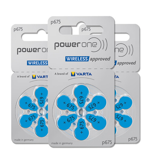 Reston powerone hearing aid special battery accessories a13 zinc air a10 button electronic a312 original a675 P13 1 plate 6 pieces