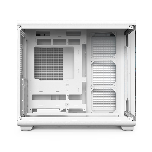 Shuoyi Kunpeng CH1+ ordinateur de bureau châssis ATX écran transparent latéral blanc affichage numérique salle de vue sur la mer 360 écran LCD refroidi à l'eau carte graphique enfichable verticale Kunpeng CH1+ écran d'affichage numérique noir spot SF Express