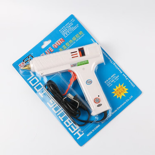 Sailotou SD863 industrial-grade adjustable temperature constant temperature 120W hot melt glue gun 11mm large glue stick glue strip SD-863 temperature-adjustable glue gun + 80 nozzles