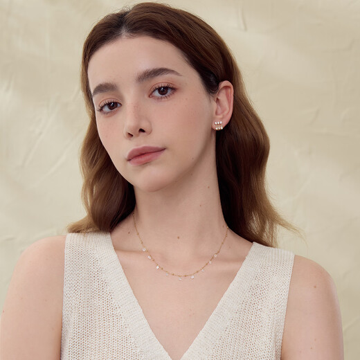 Arsis silver jewelry can be freely matched with starlight earrings for women, light luxury high-end earrings as a birthday gift for girlfriend, starlight small earrings