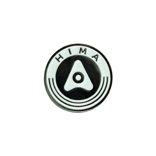 HIMA Asking the World Brooch Hongmeng Zhixing Badge Car Employee Badge Customized Badge Work Number Plate Hongmeng Zhixing Brooch (Circular Magnetic Suction)