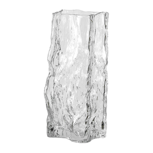 Cuttlefish Glacier Transparent Glass Vase Simple Light Luxury Desktop Ornament Flower Arrangement Birthday Gift New Year's Day Gift