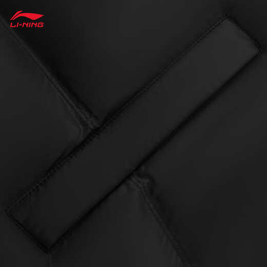 Li Ning Puff Down | Water-repellent short down jacket for men and women, loose 80% duck down sports coat AYMV427