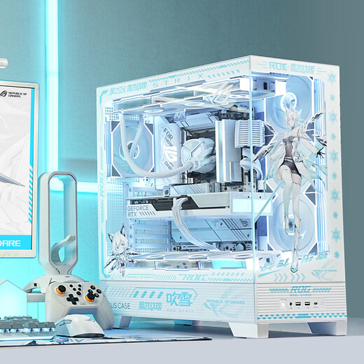 ASUS (ASUS) ASUS rog family bucket AMD Ryzen R5 9600X/RTX5060TI-16G game console 9700X+RTX5060 ASUS complete DIY assembly computer 9500F+RTX5060TI丨Configuration 2