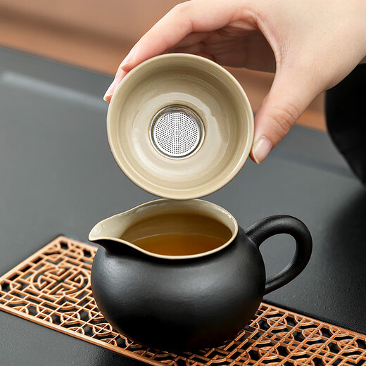 Tang Feng Kung Fu tea set home complete set automatic water boiling integrated tea tray teacup teapot office reception modern tea table