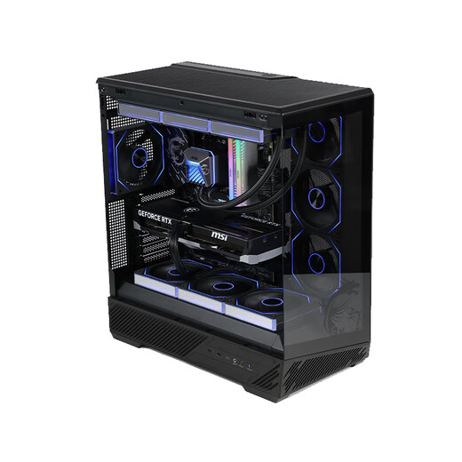 MSI AMD Ryzen 9800X3D 9950X3D 5070Ti 5080 5090D graphics card live desktop DIY assembly computer host game e-sports office design complete machine configuration ten 9950X3D+RTX5090D