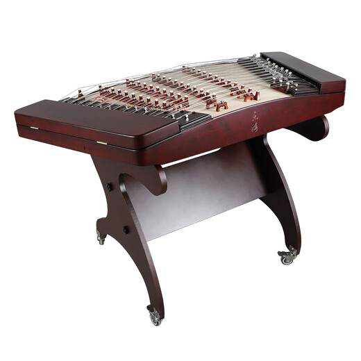 Lehai (THE OCEAN OF MUSIC) Yangqin instrument beginners' introductory practice teaching 402 Yangqin color wood burgundy plain surface dulcimer multiple options DL21 plain surface