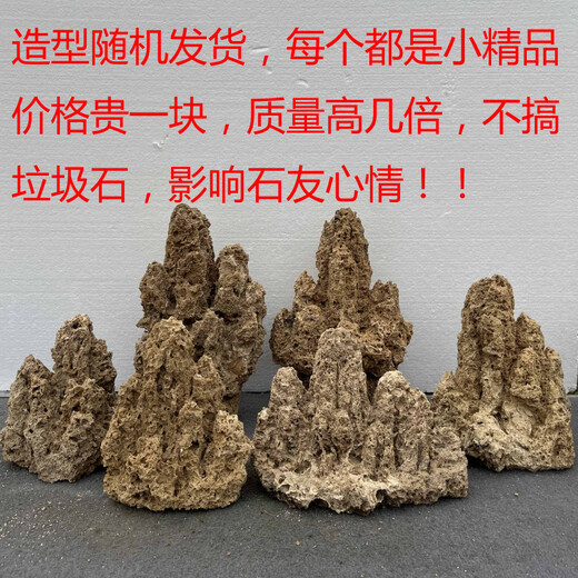 Fine small water stone bonsai rockery absorbent stone micro landscape decoration strange stone ornaments natural rough stone rust stone small ornaments + cement