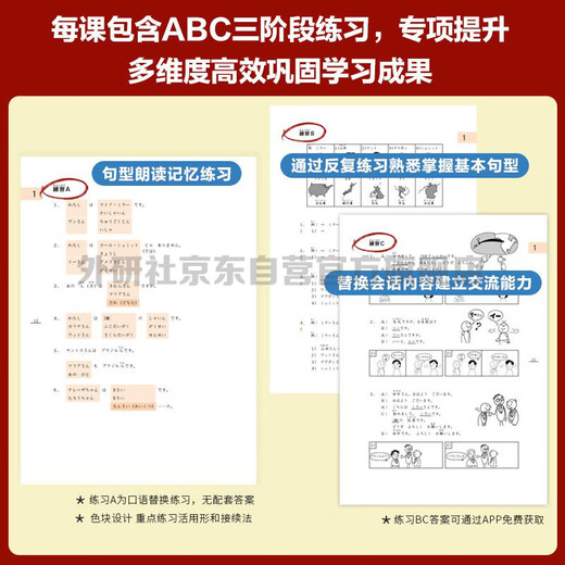 „Everyone's Japanese Beginner 1 Student's Book“ (zweite Ausgabe der Smart Edition mit Text-Audio, Erklärungsvideo zur Wortgrammatik, Konversationsdrama, interaktiven Übungen) Nullbasierte Einführung in das Selbststudium der Standard-Japanischsprache