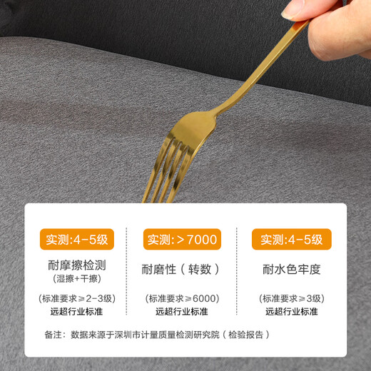 Made in Tokyo, super durable sofa cover, elastic all-inclusive sofa cushion cover, four-season universal sofa dust cover, gray - three-person