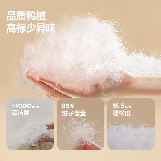 Mini Balabala one-piece down jacket for boys and girls, winter thickened three-proof cute animal plush hood down onesie