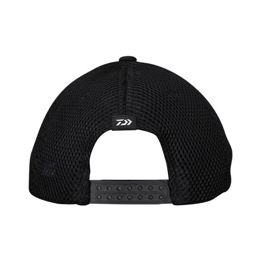 Dayiwa Dayiwa spring and summer new black laser half mesh hat DCN-9209C fishing hat fashionable breathable sun visor black