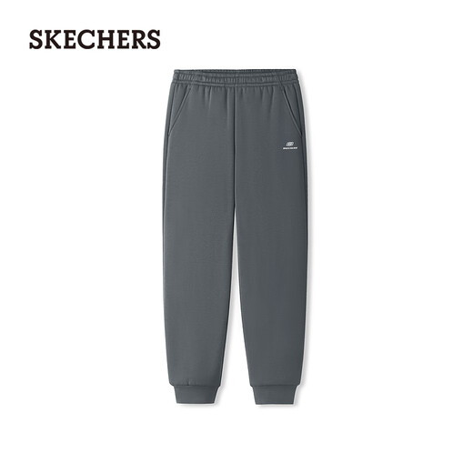 Skechers men's 2025 new autumn and winter velvet warm versatile pants sports sweatpants casual trousers L325M105