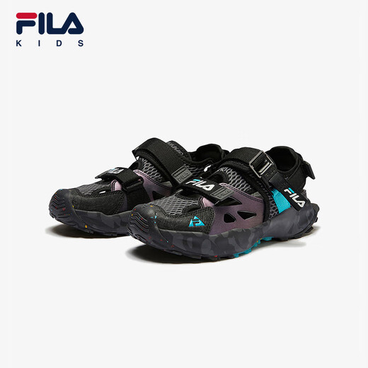 Fila Children's Shoes Sandals 2025 Summer New Antibacterial Anti-Slip Outdoor River Tracing Shoes for Men and Women BD 39