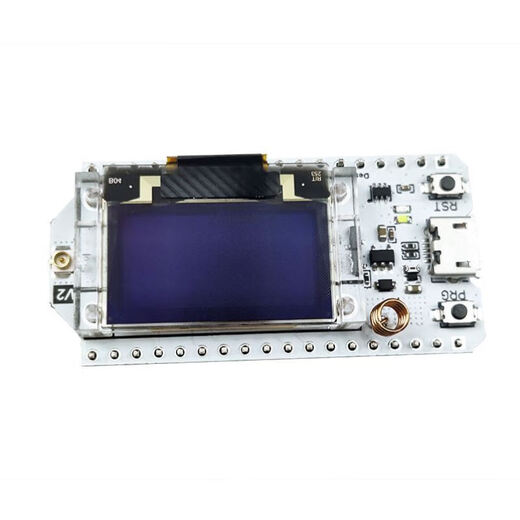 Shantoulincun Lora32 Compatible con Arduino Development Board SX1278ESP32 CHIP OLEIF Versión actualizada White