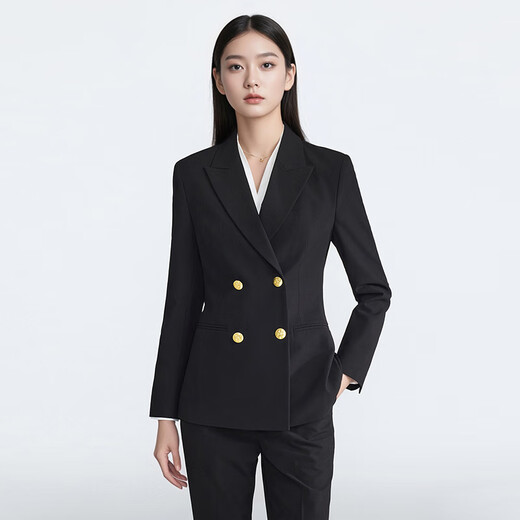 Troman temperament fashionable professional suit suit for women spring and autumn interview formal high-end commuting women's casual suit jacket