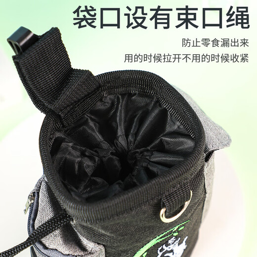 OIMG dog training waist bag training dog walking bag dog food bag training pet snack bag outdoor dog training bag dog training artifact shoulder bag blue large capacity free belt