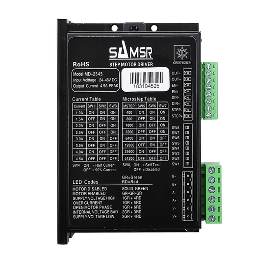 Yue Changsheng Japan Shanshe two-phase 42/57/86 stepper motor driver MD-2545/2778 DC motor controller MD-2545