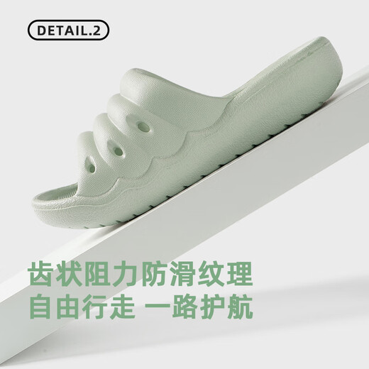 LATE TIME children's slippers summer boys and girls bathroom bath non-slip home parent-child slippers indoor home baby slippers green 16 cm inner length 160 suitable for feet about 15cm long