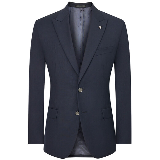 Anniversary Bird Suit Men's Autumn Style Men's Fashion Formal Wedding Suit Groom Wedding Suit Pants Suit Men Xingyu Blue-Two Buttons 48 A(175/96) /Please note waist or pants