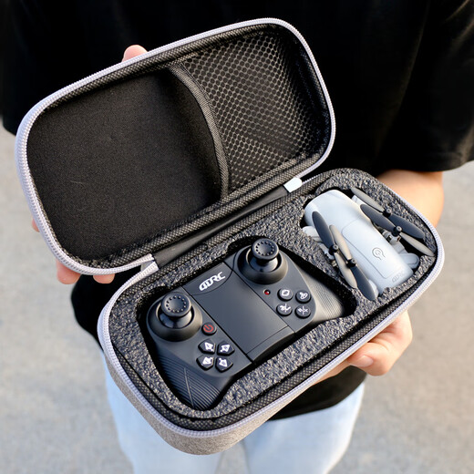 Xiaomi (MI) Drone Mini Photographie aérienne Professionnel Quadcoptère Élèves de l'école primaire Aircraft Aircraft Entrée de gamme Toy pour enfants Hélicoptère de niveau 8K Pixel Double appareil photo Intelligent Hauteur Gray 2 Batteries Broché et remplacée par une nouvelle batterie de télécommande + +