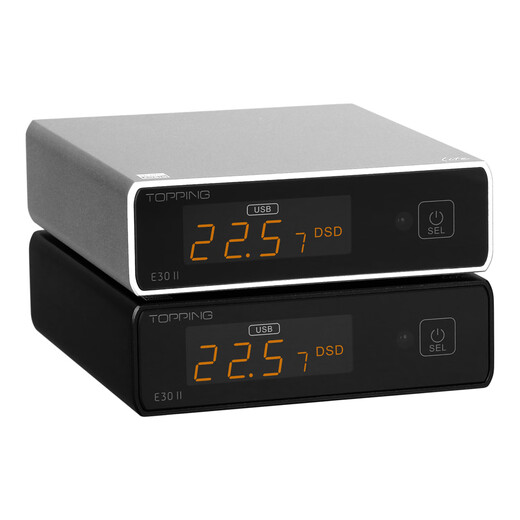 TOPPING E30 II Lite audio decoder AK4493S fever DAC hard decoding DSD512 desktop decoder E30II lite silver