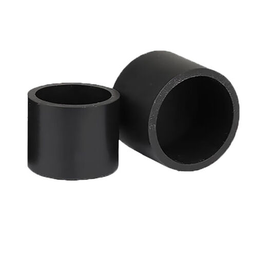 Oluoxun bulk purchase 3 high temperature resistant silicone protective sleeves flat head sleeve screw thread protective cap round tube anti-collision cap black For other colors and sizes, please contact customer service